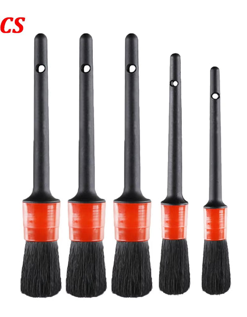 Load image into Gallery viewer, Detailing Brush Set Power Scrubber Drill Brushes Car Polish Pads Car Cleaning Brush for Car Air Vents Rim Dirt Dust Clean Tools
