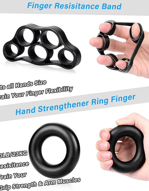 Load image into Gallery viewer, 5-60Kg Adjustable Heavy Hand Gripper Fitness Hand Exerciser Grip Wrist Training Finger Gripper Hand Strengthener for Patient
