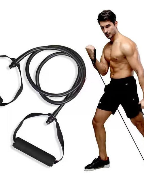 Load image into Gallery viewer, Resistance Bands, Heavy Resistance Level, Premium Durable Exercise Bands, Resistance Band with Handles, Black
