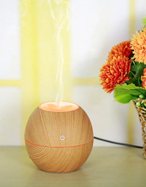 Load image into Gallery viewer, Essential Oil Diffuser Humidifier, Electric Ultrasonic Air Aroma Diffusers Vaporizer, Scent Mist Defuser, Auto-Off, LED Color Changing Light for Large Bed Room, Home, Office
