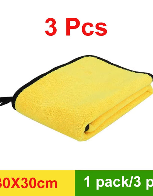 Load image into Gallery viewer, 3/5/10Pcs Microfiber Extra Soft Car Wash Towel Car Care Cloth Car Cleaning Drying Cloth Never Scrat Detailing Car Washtowel
