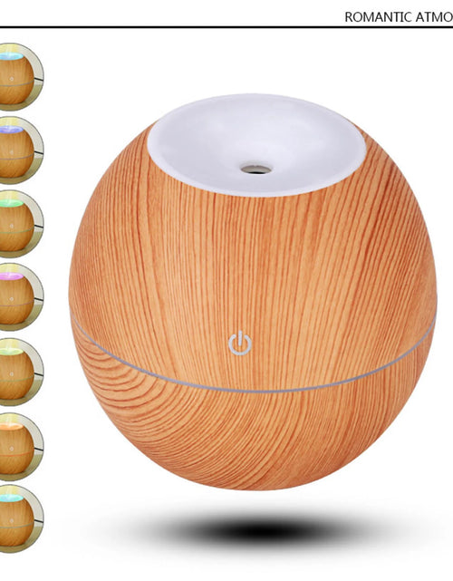 Load image into Gallery viewer, Essential Oil Diffuser Humidifier, Electric Ultrasonic Air Aroma Diffusers Vaporizer, Scent Mist Defuser, Auto-Off, LED Color Changing Light for Large Bed Room, Home, Office
