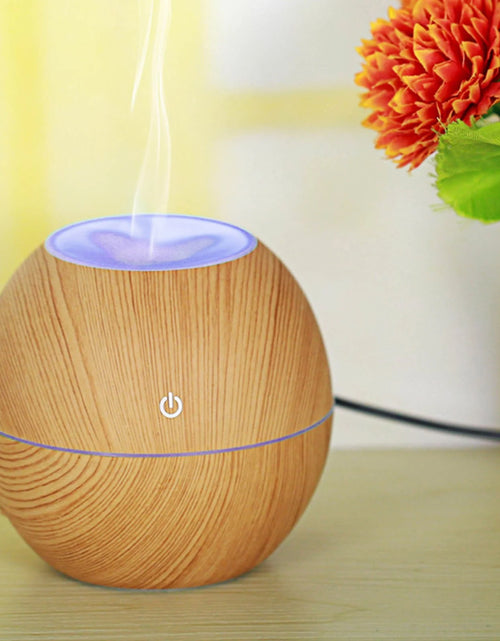 Load image into Gallery viewer, Essential Oil Diffuser Humidifier, Electric Ultrasonic Air Aroma Diffusers Vaporizer, Scent Mist Defuser, Auto-Off, LED Color Changing Light for Large Bed Room, Home, Office
